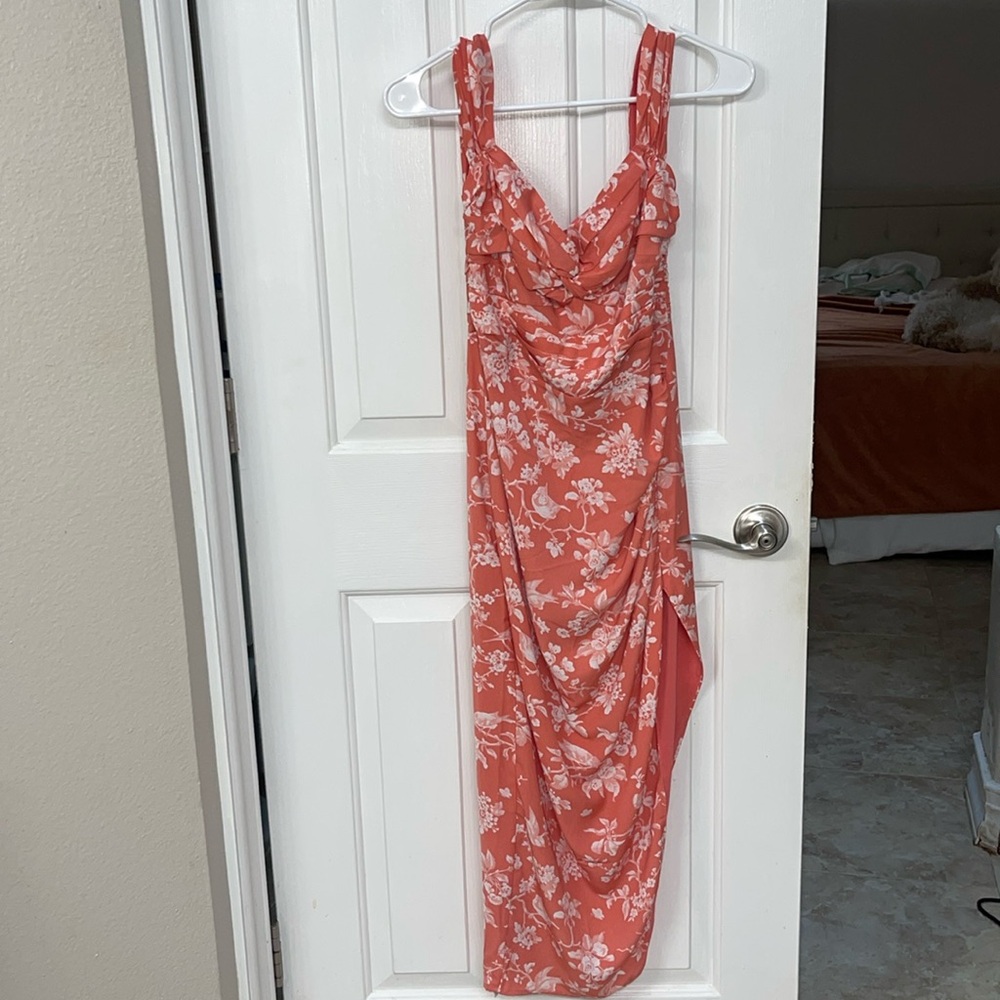 New with tags Abercrombie asymmetric floral dress
